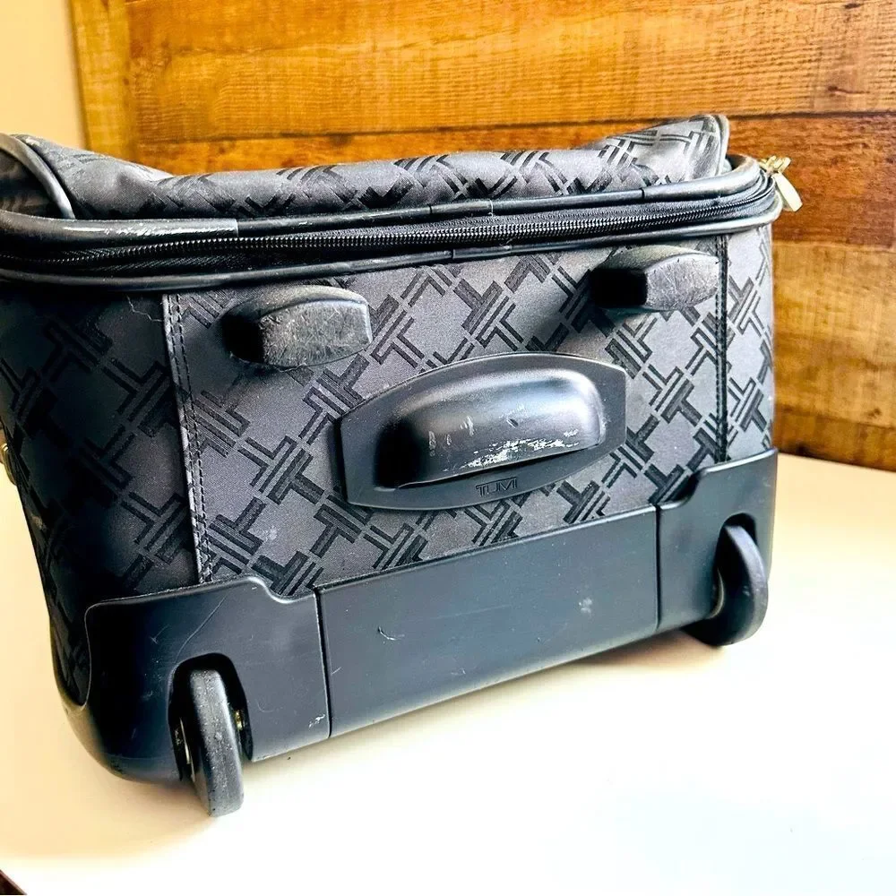 Tumi Monogram Jacquard Suitcase